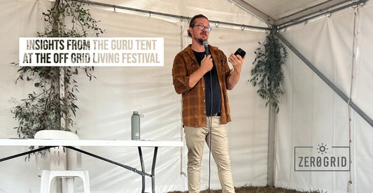 Insights from the Guru Tent at the Off Grid Living Festival