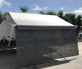 5.8m Caravan Privacy Screen Sun Shade Wall To Suit 20ft Awning