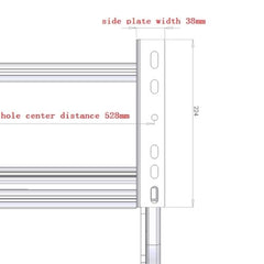 Double Manual Bolt On Caravan Step