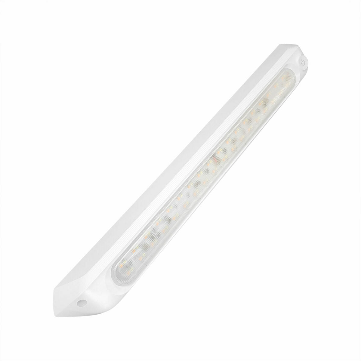 Dimmable White 500mm Dual LED 12V Awning Light AMBER/WHITE Lights With Switch IP67