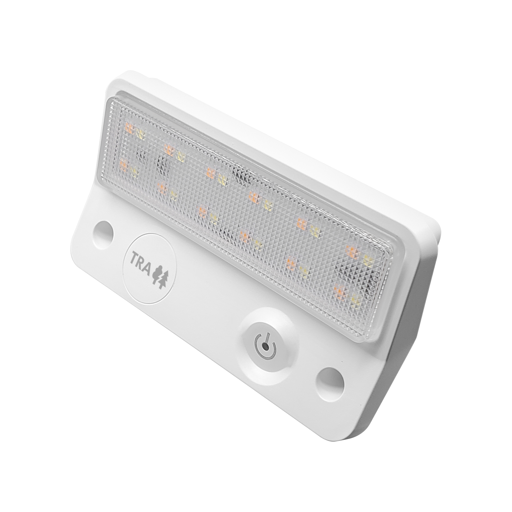 123mm DUAL LED LIGHT 12V AWNING LIGHT AMBER/WHITE LIGHTS WITH SWITCH WHITE I