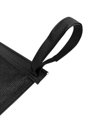 Black Pop Top Privacy Screen End Wall / Side Sun Shade
