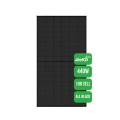 Jinko 440W Tiger Neo Satin All Black Solar Panel