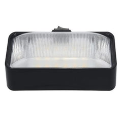 Black 12V Porch Or Tunnel Boot Light With Switch