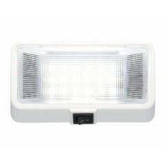 White Caravan RV 12V Porch Or Tunnel Boot Light With Switch
