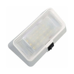 White Caravan RV 12V Porch Or Tunnel Boot Light With Switch