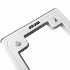 White Caravan Access Service Door