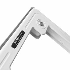 White Caravan Access Service Door