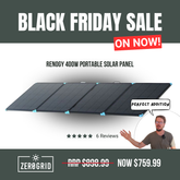 Renogy 400W Compact Mono Portable Solar Panel