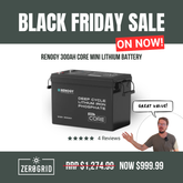 Renogy Core Mini 12.8V 300Ah Lithium Iron Phosphate Battery