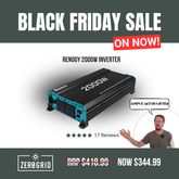 Renogy 2000W 12V to 230V Pure Sine Wave Inverter (with UPS Function)