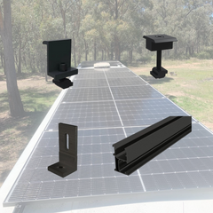 Solar Panel Mounting Kit for 12m Bus