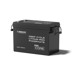 Renogy CORE MINI 12.8V 300Ah lithium battery front view