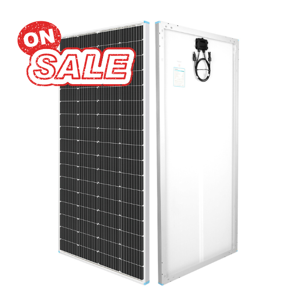 Renogy 200 Watt 12 Volt Monocrystalline Solar Panel Zero Grid AU