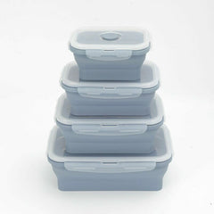 Set Of 4 Collapsible Food Containers