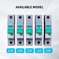 Circuit Protection | Renogy | 10A/16A/32A/50A/63A 1P DC Miniature Circuit Breaker