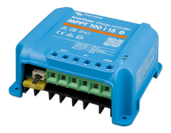 Compact SmartSolar 100/15 controller for 12V/24V systems