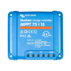 Victron BlueSolar MPPT 75/10 Charge Controller front view