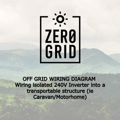 Off Grid Wiring Diagrams | Wiring an Isolated Inverter into a Transportable Structure (ie Caravan)