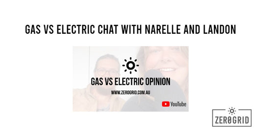 Gas vs Electric chat with Narelle and Landon