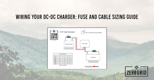 Wiring Your DC-DC Charger: Fuse and Cable Sizing Guide
