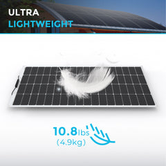 Solar Panel | Renogy | 200 Watt 12 Volt Flexible and Lightweight Monocrystalline Solar Panel
