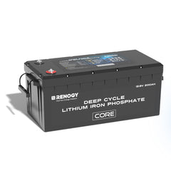 Lithium Battery | Renogy | 12V/24V/48V 200Ah Core Series Deep Cycle Lithium Iron Phosphate Battery