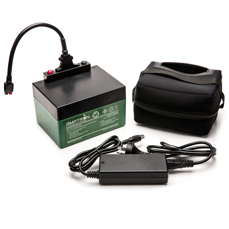 12V 22Ah LiFePO4 Battery and Charger Combo Kit