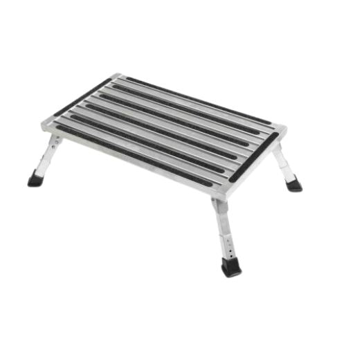Rectangular Platform Single Step Extra Large Platform Single Folding Step With Adjustable Height Legs ...