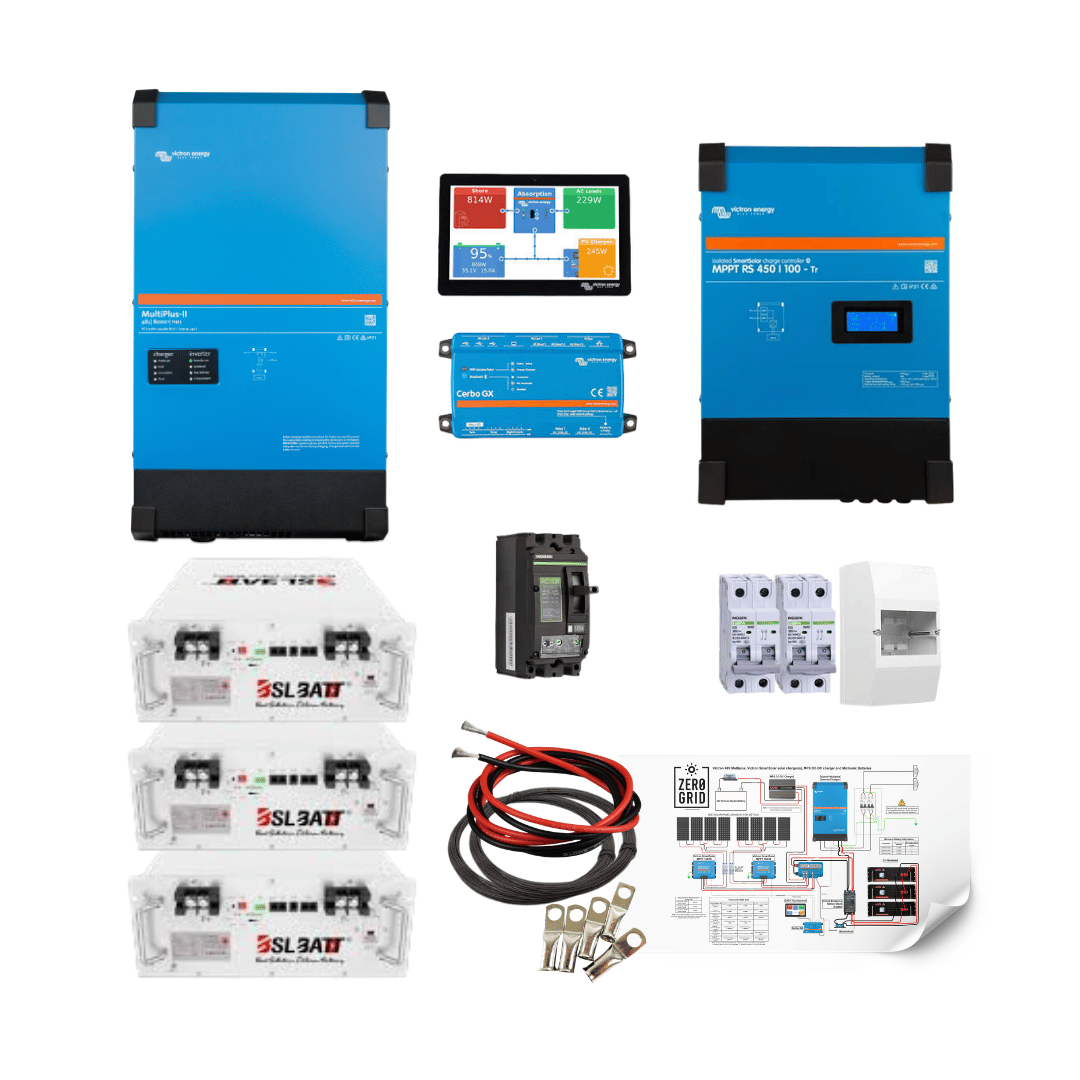 Kit #92 — 48V Shouse & Weekender Off-Grid Kit – 8000VA Budget | Small Off-Grid Home