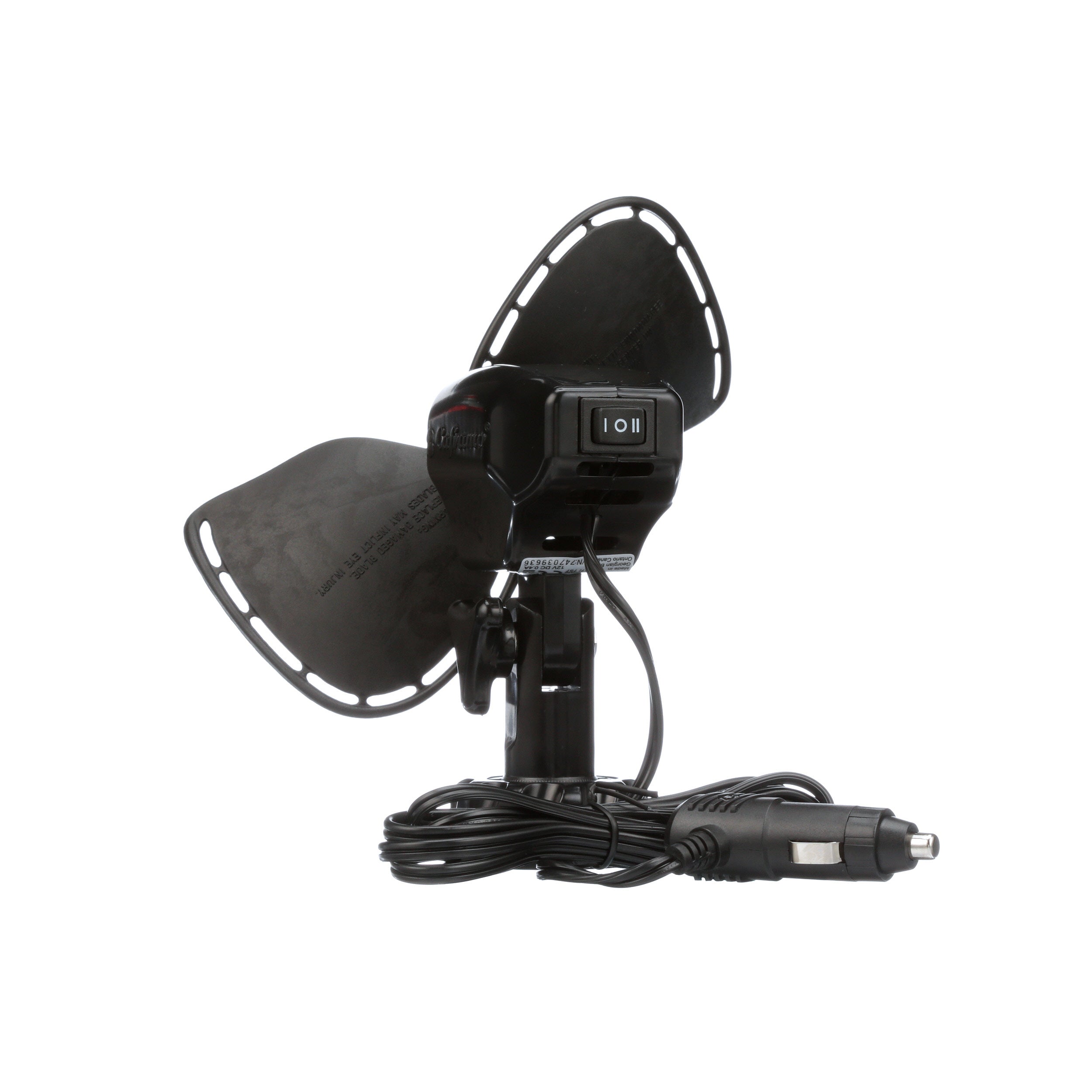Ultimate 747 12V Caravan RV Fan (Black)