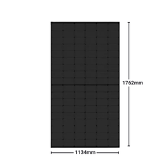 Jinko 440W Tiger Neo Satin All Black Solar Panel