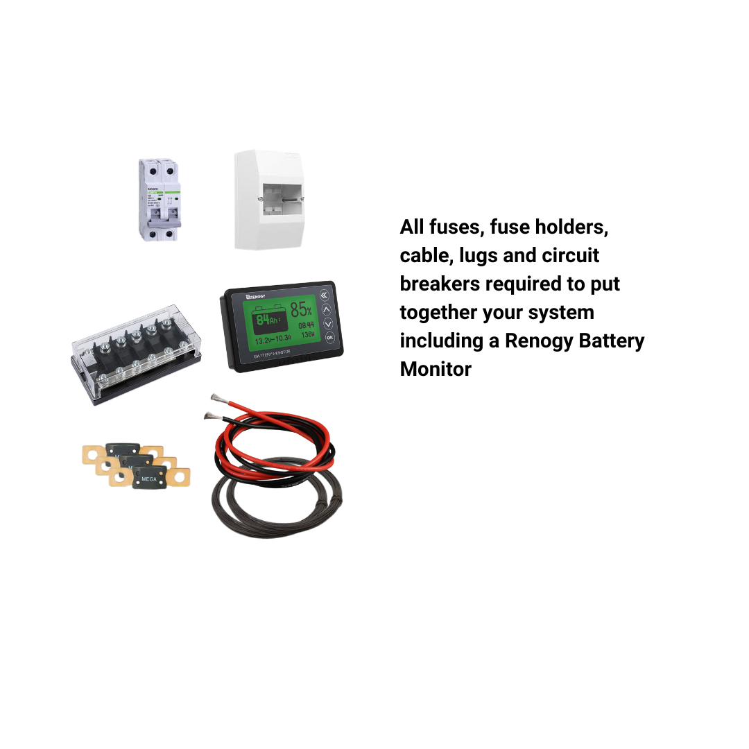 Detailed wiring diagram for 12V Caravan Kit