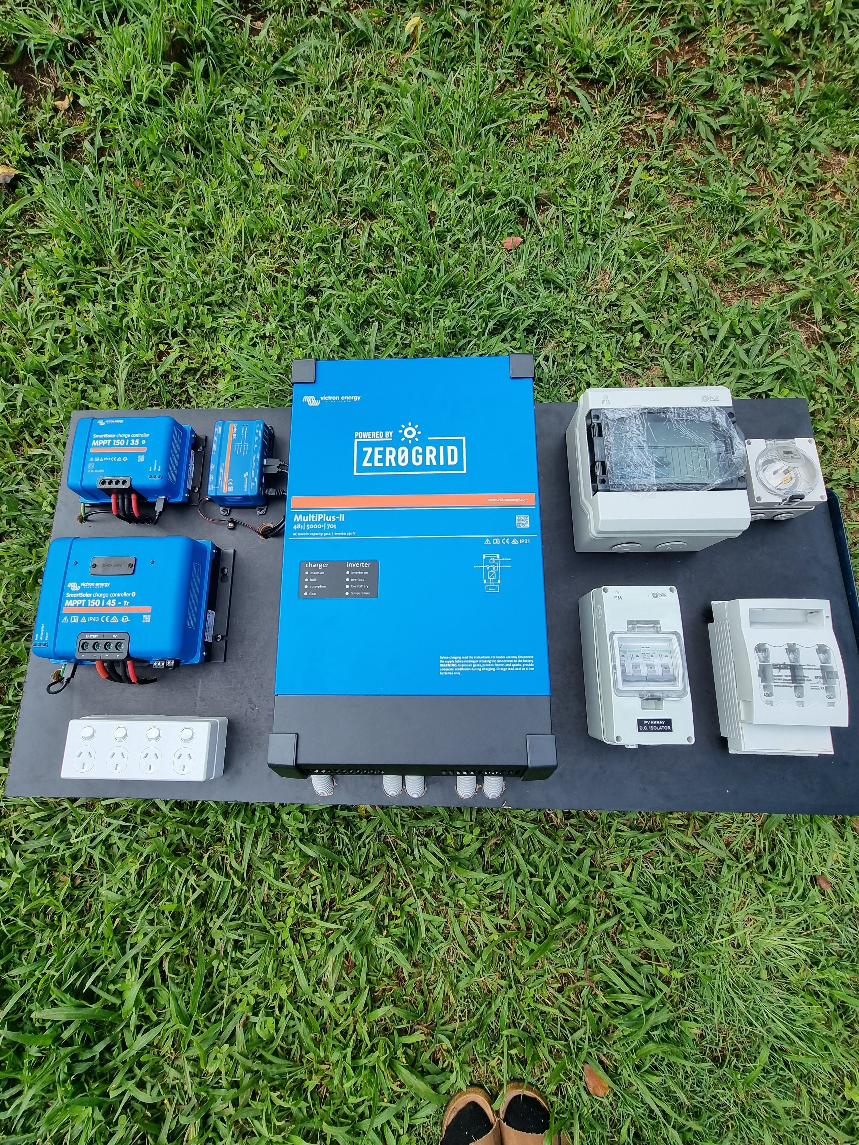 Pre wired Tiny House Power System
