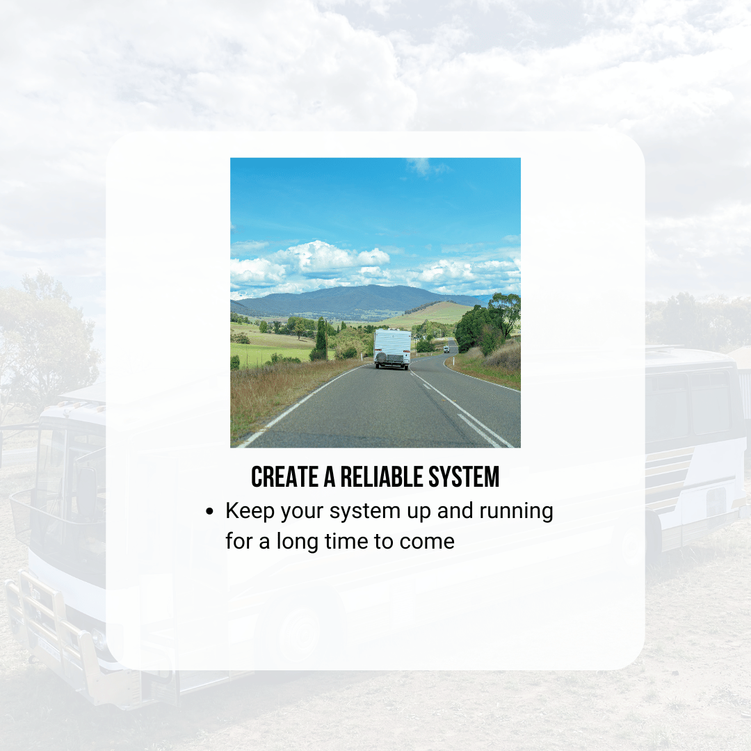 Large Bus Motorhome (Victron 48V 5KVA Multiplus and Mictronix Batteries)