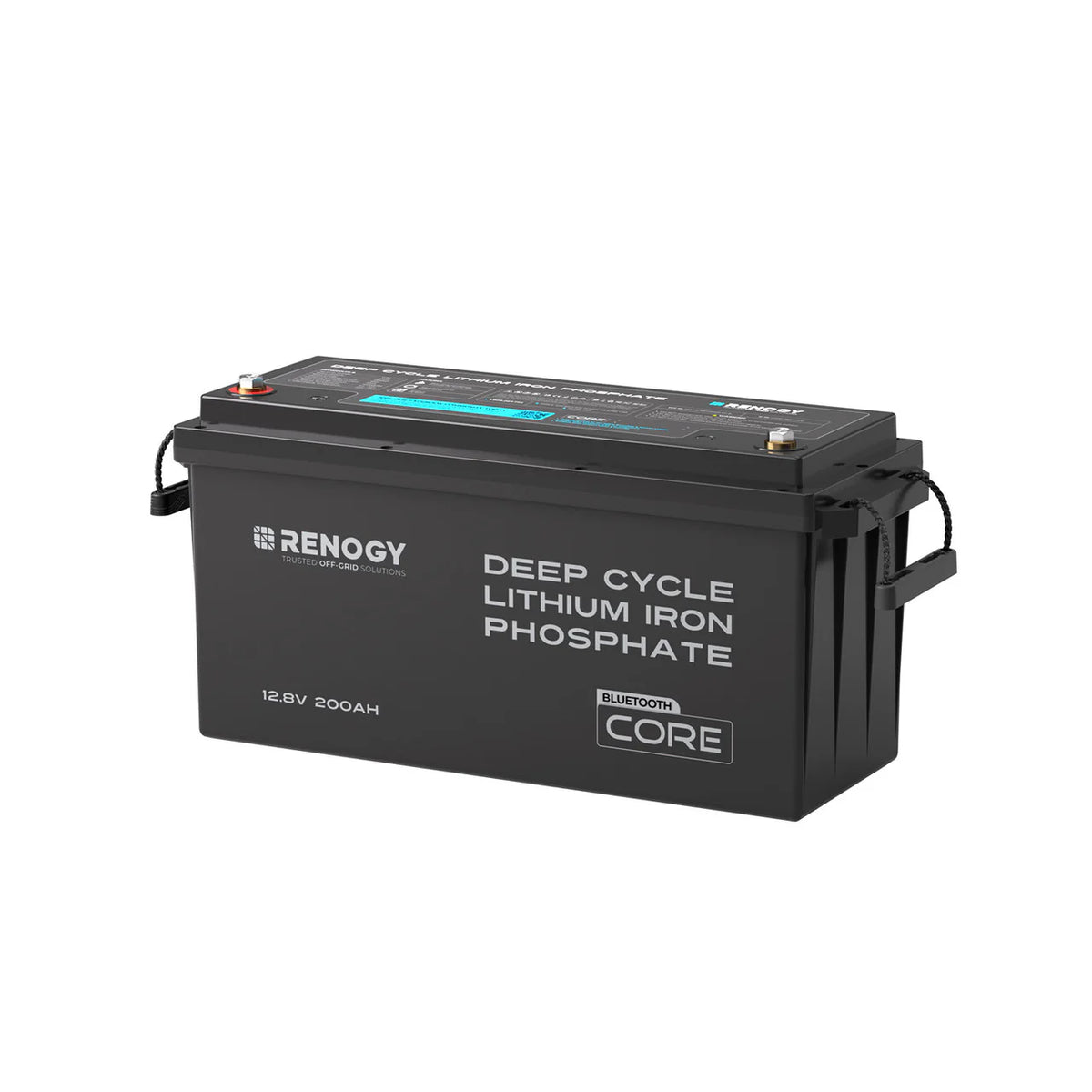 Renogy Core - 12V 200Ah Lithium Iron Phosphate Battery w/ Bluetooth