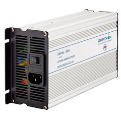  AC-DC 24V 20A Lithium ​LiFePO4 Battery Charger c/w battery wakeup feature