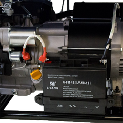 10kVA Electric Start LRT Wheels
