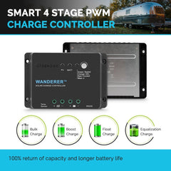 Solar Controller | Renogy | Wanderer Li 30A PWM Solar Charge Controller
