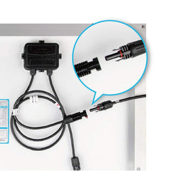 Solar Panel Accessories | Renogy | Solar Adaptor Kit Cables Connecting Solar Panel to Controller