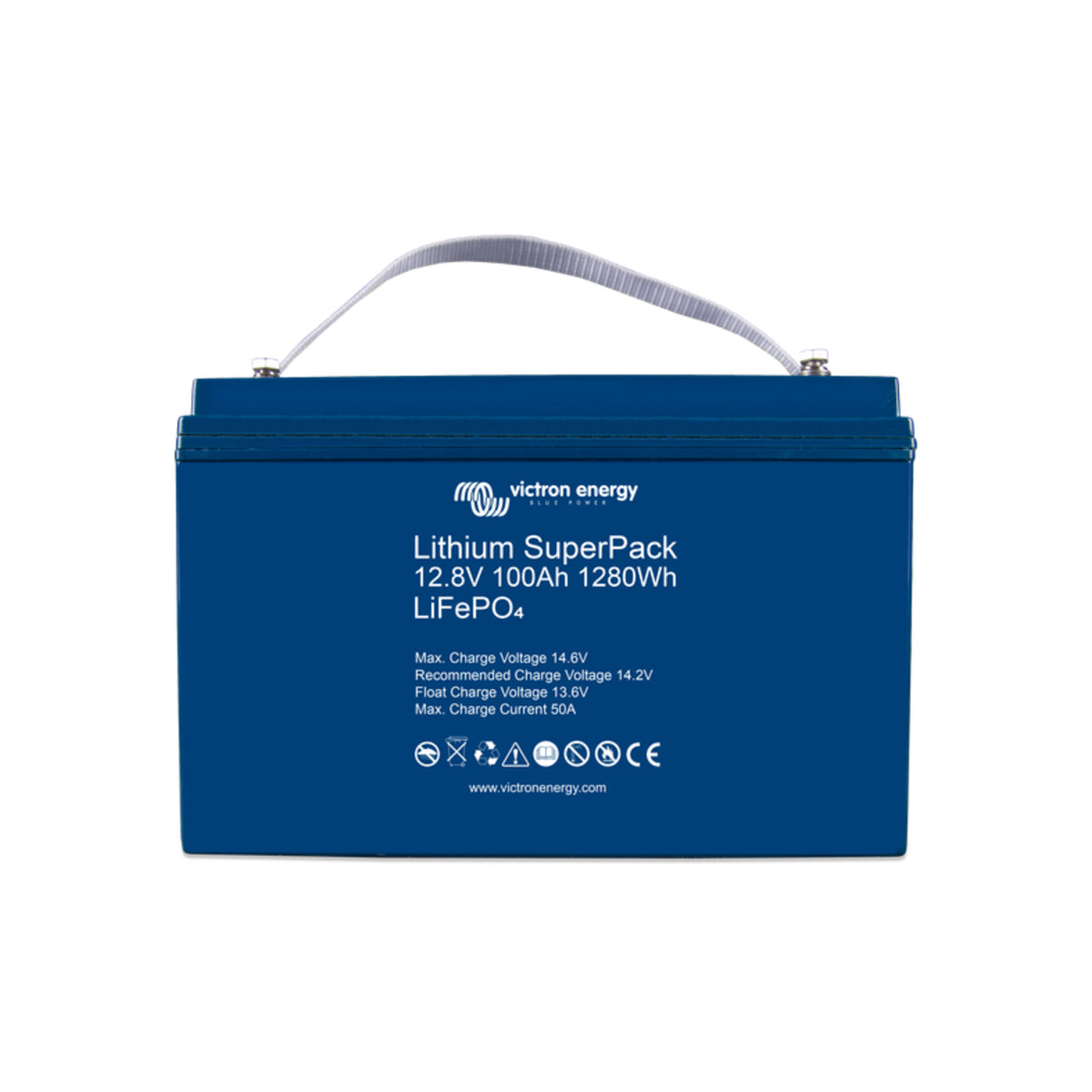 Lithium Battery - Victron Lithium SuperPack Battery 12.8V/100Ah (1.28kWh)
