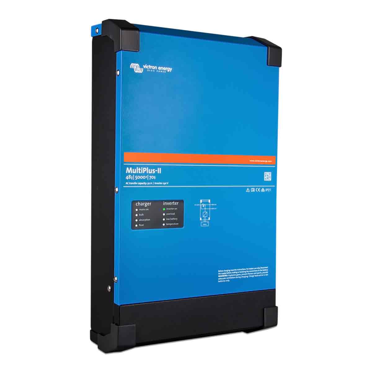 Multiplus Inverter/Charger | Victron | MultiPlus-II 48V / 8000VA / 110-100 / 100 ...