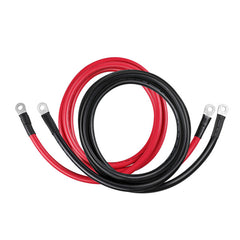 Battery Accessories | Renogy | 8Ft 1AWG (50mm2) Inverter Cables for 3/8In Lugs